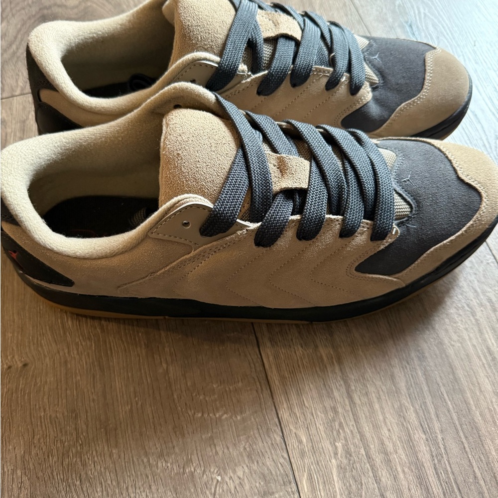 Jordan Tan and Black Sneakers